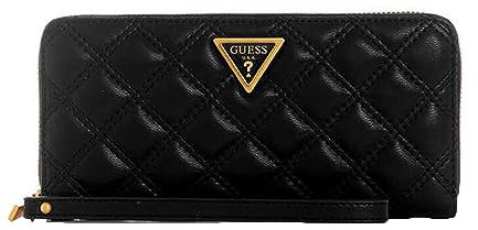 GUESS Giully Large Zip Around Wallet Black