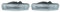 wiianoxd 2 StüCk Sonnen Blende Licht Abdeckung Dach Licht Top Position Licht für Scania R114 R124 P114 P340 1326953