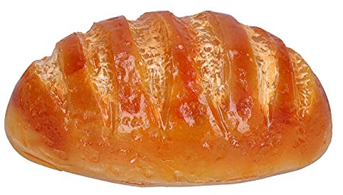 Topyond Simulations-Brotlampe, Niedliche Dekorative Nachtlichter Für Zuhause, Schlafzimmer-Nachttisch-Batterielampe, Geburtstagsgeschenke Für Teenager-Mädchen-Kinder, Geeignet Für Kinderzimmer, Schlaf