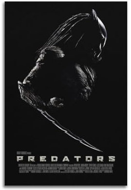 DATOZA Predator 2010 Poster Dekorative Malerei Leinwand Wandkunst Wohnzimmer Poster Schlafzimmer Malerei,Wandkunst Bilddruck Moderne Familienzimmer Dekor 12x18inch(30x45cm)