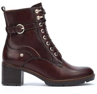 Pikolinos Llanes Stiefeletten mit Absatz Damen | Leder | Braun