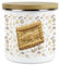 Purely Home Malted Milk Biscuit Storage Canister - Novelty Cookie Jar Enamel Kitchen Storage Tin - Food Gifts