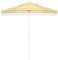 Flamingueo Grand Parasol, Plage, Piscine, Jardin Extérieur, Hauteur et Orientation Réglables, Protection UPF 50+, Polyester, Sac de Transport, 270 x 235 cm