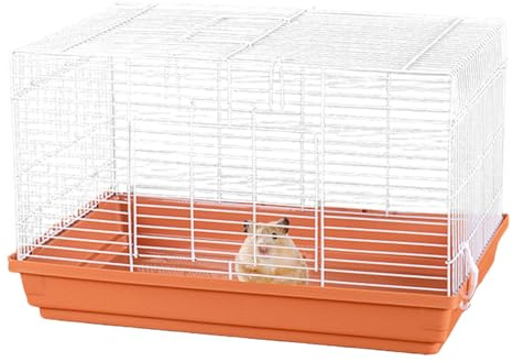 Eventerde 47x30x30cm Rattenkäfig Metall Großer Hamsterkäfig Nagerkäfig Chinchilla Käfig Mit Abnehmbarem Boden Für Den Innengebrauch Für Nager Mäuse Meerschweinchen
