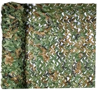 BOTOING Tarnnetz Camouflage Netz Wald Jagd,Outdoor Wald Tarnnetz Netz für Jagd, Sonnenschutz, Militär, Outdoor Camping Garten, Autodeckung, Gartenzaun