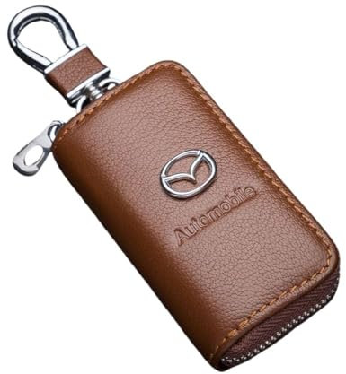 Auto Schlüssel Tasche für Mazda MX-5 IV (ND) 2018-2024, Tragbares Autoschlüssel Tasche Schlüsselmäppchen Schutz Autoschlüssel,C
