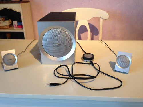 Bose Companion 3 Multimedia Lautsprecher System – Graphit/Silber