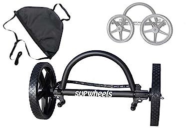 SUP Wheels Deluxe Model [Black W/Sup Strap Handle]