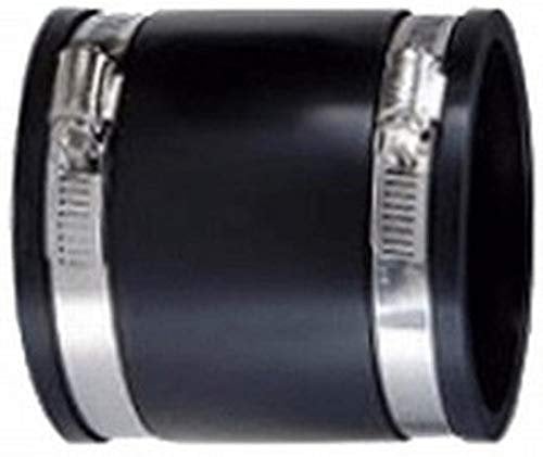 AquaForte PVC Elastomer, flexible Muffe, Ø 50 mm/ 1 1/2 (Klemmbereich 50-44mm), enorm flexibel!
