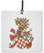 Ali Air Freshener Croatian Crown Land Coat of Arms Auto Lufterfrischer