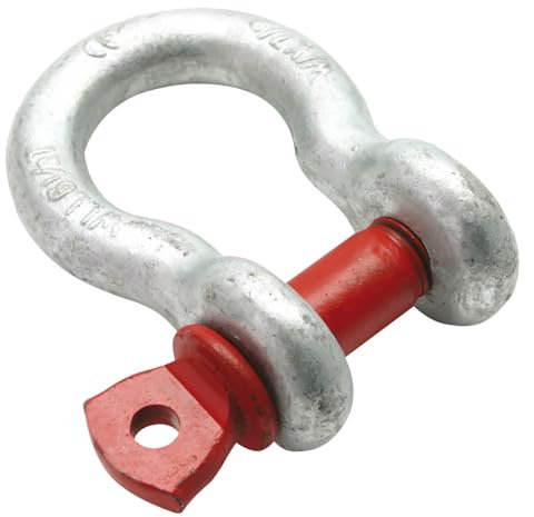 Dönges Schäkel geschweifte Form hochfest, 12 t (Schäkelhaken Kuhmaul Bogenschäkel THW 4030T00001)