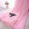KAIHONG Kuscheldecke Wohndecke Tagesdecke Microfaser Kunstfell Decke für Couch Bett Leicht flauschig (Rosa, 160x200cm)
