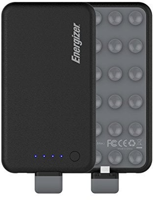 Energizer 4000mAh pocket Power Bank with micro USB for Samsung Galaxy S7 and many more - PP4002M_BK