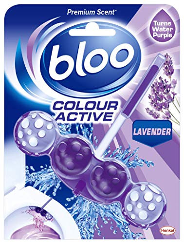 Bloo - Colour Active, Lavender - Toilet Rim Block, 50g - Case of 10