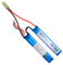 OpTacs LIPO 1300mAh 7.4V 25C 2 Ways Split Micro Tamiya