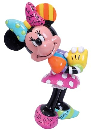 Romero Britto Minnie Mouse Blushing Mini Figurine