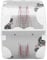 500PCS Cool Silver Grey Shaped Nail Art Forms Sticker, Extension Guide Self-adhesive Tips, with Hardened Thickened Design, for Acrylic UV Gel Nail Art Care Women Girls Home Nail Salons