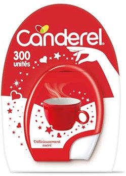 Canderel - Sucralose - Comprimés Distributeur - Faible teneur en calories - Édulcorant | 300 Comprimés