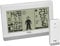 TFA Dostmann Digitale Wetterstation Weather Boy, 35.1159.02, Funk, mit Außensensor, Innen-und Außentemperatur, Mondphase, weiß, L 145x B 39 x H 97 mm