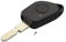 LAKAMODO Coque Clé Plip Télécommande pour Peugeot 106 205 206 306 405 406 408 4006 607 1 Bouton avec Vis