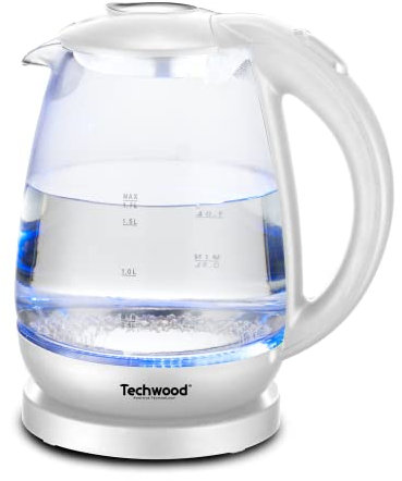 Techwood TB-1701V Bouilloire Electrique Verre
