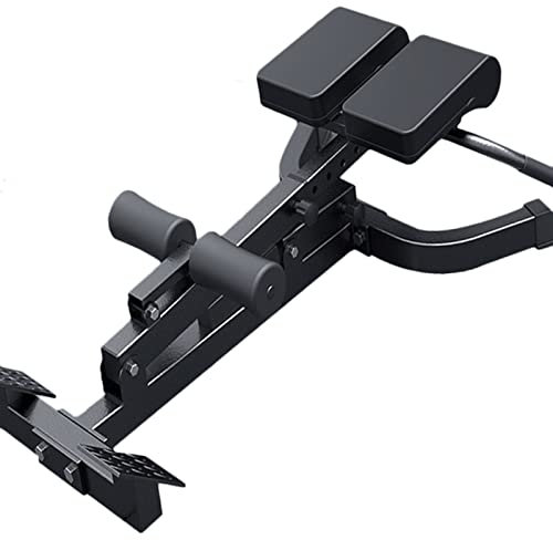 Hyperextension Rückentrainer Bauch Faltbar Römischer Stuhl mit Hyperextension für Home Gym, Schwerlast Verstellbarer Rücken Erweiterungsbank Trainingsgeräte für Bauchmuskeltraining, Tragt 300kg