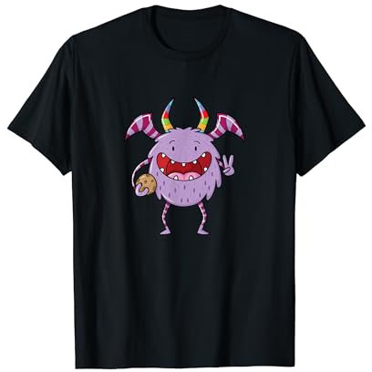 Monster mit Keks T-Shirt