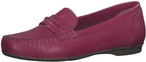 MARCO TOZZI Mocassini Donna in Pelle Eleganti, Rosa (Pink 1), 38 EU