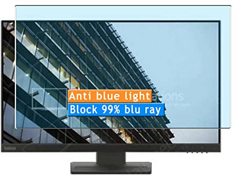 Vaxson 2-Pack Anti Luce Blu Pellicola Protettiva, compatibile con Lenovo ThinkVision E24-29 23.8 Monitor, Screen Protector Film [Non Vetro Temperato]