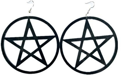 Damen Pentagramm Ohrringe Geschenkidee für Ihre Freundin Mutter Tochter Glitzer Kristall Ohrringe Damen