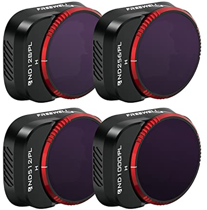 Freewell 4 Pack Filter für Mini 3 Pro/Mini 3 | ND128/PL, ND256/PL, ND512/PL, ND1000/PL