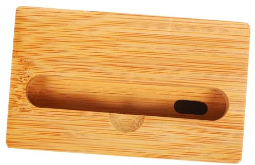 NUOBESTY 3 Stücke Telefon Schreibtisch Stehen Holz Material Halterung Für Universal Telefon Sound Verstärker Sound Vintage Look