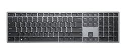 Dell KB700 Multi-Device Wireless Keyboard - QWERTY, Bluetooth 5.0 and RF 2.4GHz, Compatible with Windows, Mac, Linux, ChromeOS and Android, Programmable Keys, 36 Months Battery, Titan Gray