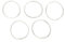 LKQI replacement N430442 sander belt fits DCW210 DWE6420 DWE6421 DWE6423K 903373 (5 pcs)