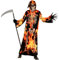 Morph Costume Halloween Bambino - Vestito Zombie Mietitore per Bambini, Abito Spaventoso per Halloween e Feste a Tema, 4-6 anni