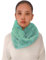 Lina & Lily Winter Loop Schal Snood Damen aus Kunstpelz (Türkis)