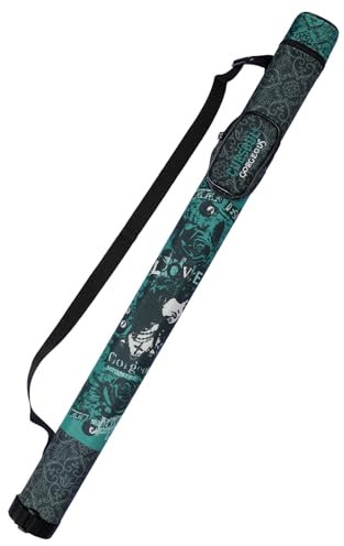 CUESOUL Wunderschönes Billard -Cue -Hartkoffer, hält 1 1/2 Pool Cue (1 Butt/1 Welle)