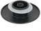FACAIIO Bonde de vidage pour lavabo, noir mat, 66 mm, pour lavabo de salle de bain, cuisine, robinet (1 pièce)