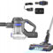 Aspiradora Sin Cable Air Essence Bise MAX, Azul, Aspiradora 100 AirWatt, Vacuum Cleaner 210 W, 1.3 litros, 72 Decibeles, Aspirador De Mano, Cepillo Flexible Con Luz LED, Tecnología Ciclónica