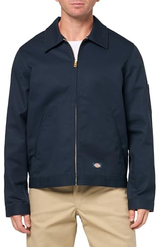 Dickies Unlined Eisenhower Jacket, DARK NAVY, L RG