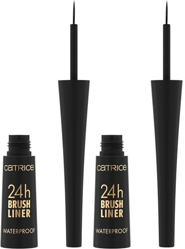 Catrice 24h Brush Liner 010 Ultra Black (Packung mit 2)
