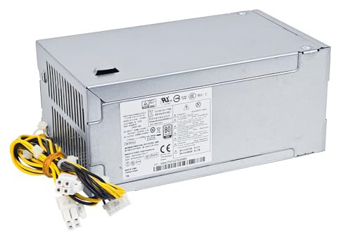 S-Union Bloc d'alimentation L08261-004 PCH023 180 W compatible avec HP ProDesk G5 Pavilion 590-p0XXX 590-P0097CB PCG003 HK280-85PP L70042-004 L08261-006 Entl18 SFF L08 Alimentation 261-004