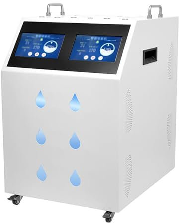 Hydrogen Water Bottle Large Flow Hydrogen Inhalation High Purity HO Separated Inhaler Hydrogen Water Generator SPE PEM Water Ionizer With Wheels