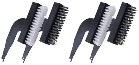Ohewiiuk 2X Drahtbürsten-Metallreiniger zum Reinigen Von Farbschmutz. Nylon- Oder Stahlbürste. Funktioniert mit Elektrischer Säbelsäge