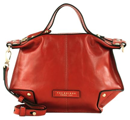 The Bridge Einzigartige Tasche Mini Leder Burnt Orange - Gold (042905-01-L1)