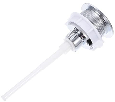 BAZEITFLOW 1Pieza Botón de Descarga para Inodoro de Abs Duradero Interruptor de Tanque de Agua Accesorio para Baño Compatible Mayoría de Cisternas