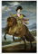 XuXueCC Diego Velazquez Wandkunstdrucke, Gemälde, Poster, Reitporträt von Prinz Balthasar Charles Zimmer, ästhetischer Druck, Kunst, Wandgemälde, Leinwand, modernes Schlafzimmer-Dekor, ungerahmt, 40 x