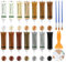 Laminat Reparaturset, Parkett Reparaturset 14 Farben, Holz Reparaturset, Möbel Reparatur set, Reparaturset von Risse Löcher Kratzer für Holzboden, Arbeitsplatte, Tür, Schrank, Treppe
