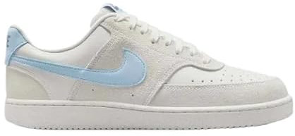 NIKE Damen Court Vision LO Sneaker, Phantom/Psychic Blue-Light Bone, 38 EU