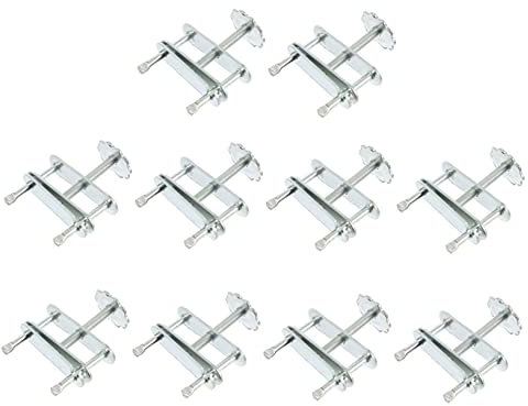 HEALSOPTHY 10Pcs Adjustable Screw Water Stopper Tubing Clamps Compact Flow Control Clips for Laboratory Use Easy to Use Spiral Design Prevents Leaks for Test Tube Applications